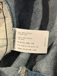 Chrome Hearts Levi's Blue Cross Patch Stencil Denim Jeans