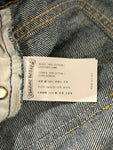 Chrome Hearts Levi's Cross Patch Blue Wash Denim Jeans