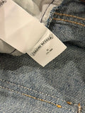 Chrome Hearts Levi's Cross Patch Blue Wash Denim Jeans