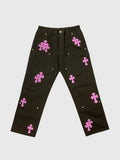 Chrome Hearts Cross Patch Carpenter Pants