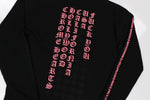 Chrome Hearts L/S "Pink Hollywood Logo"