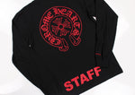 Chrome Hearts L/S "Red Staff"