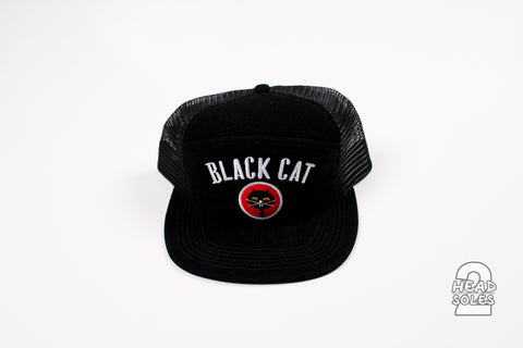 Supreme Trucker Hat "Black Cat"
