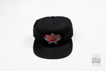 Supreme Snapback Hat "Black Twist Up"