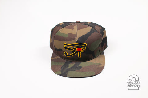 Supreme Snapback Hat "Eye of Horus"