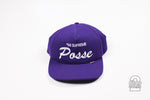 Supreme Snapback Hat "Purple Posse"