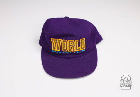 Supreme Snapback Hat "World Famous"