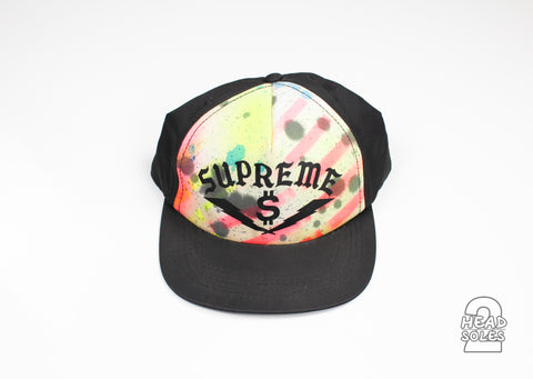 Supreme Snapback Hat "Black Rammellzee"