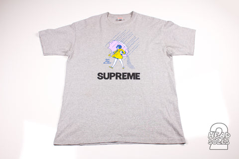 Supreme Grey Tee "Morton Salt"