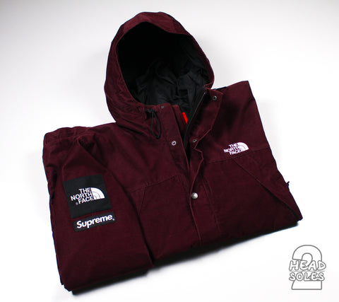 Supreme The North Face Mountain Jacket "Burgundy Corduroy"