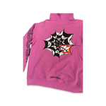 Chrome Hearts Matty Boy Hoodie "Purple Spiderweb"