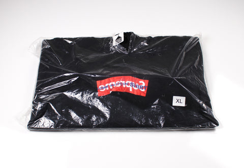 Supreme Commes Des Garçons Box Logo Hoodie "Black"