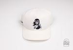 Supreme Snapback Hat "White Les Miserables"