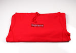 Supreme Swarovski Box Logo Hoodie "Red"
