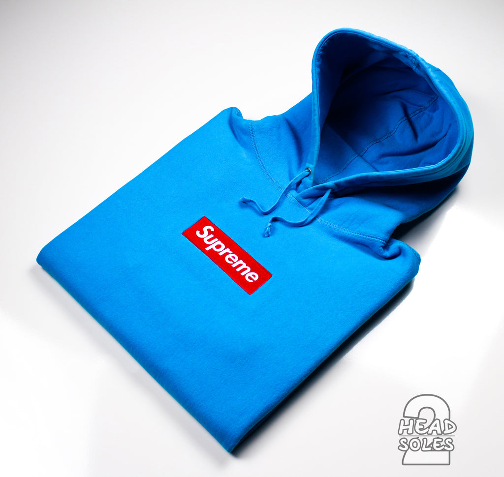 Supreme Box Logo Hoodie Red/Teal – Head2Soles